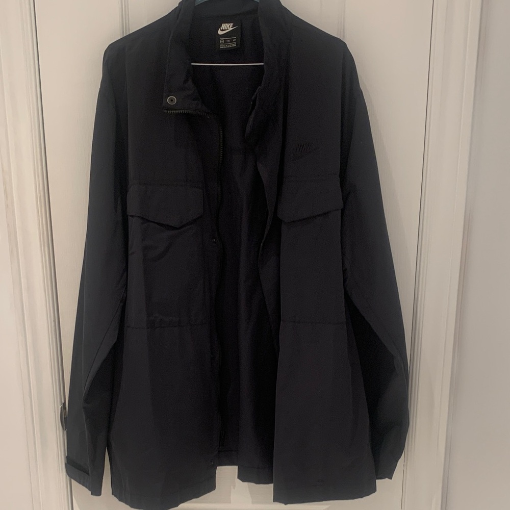 Nike Men's Black Parka Jacket